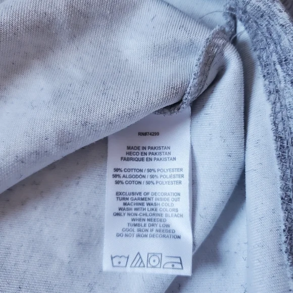 Lucky Brand Hoodie Sweatshirt Youth Large Gray Logo Long Sleeve - Picture 6 of 9